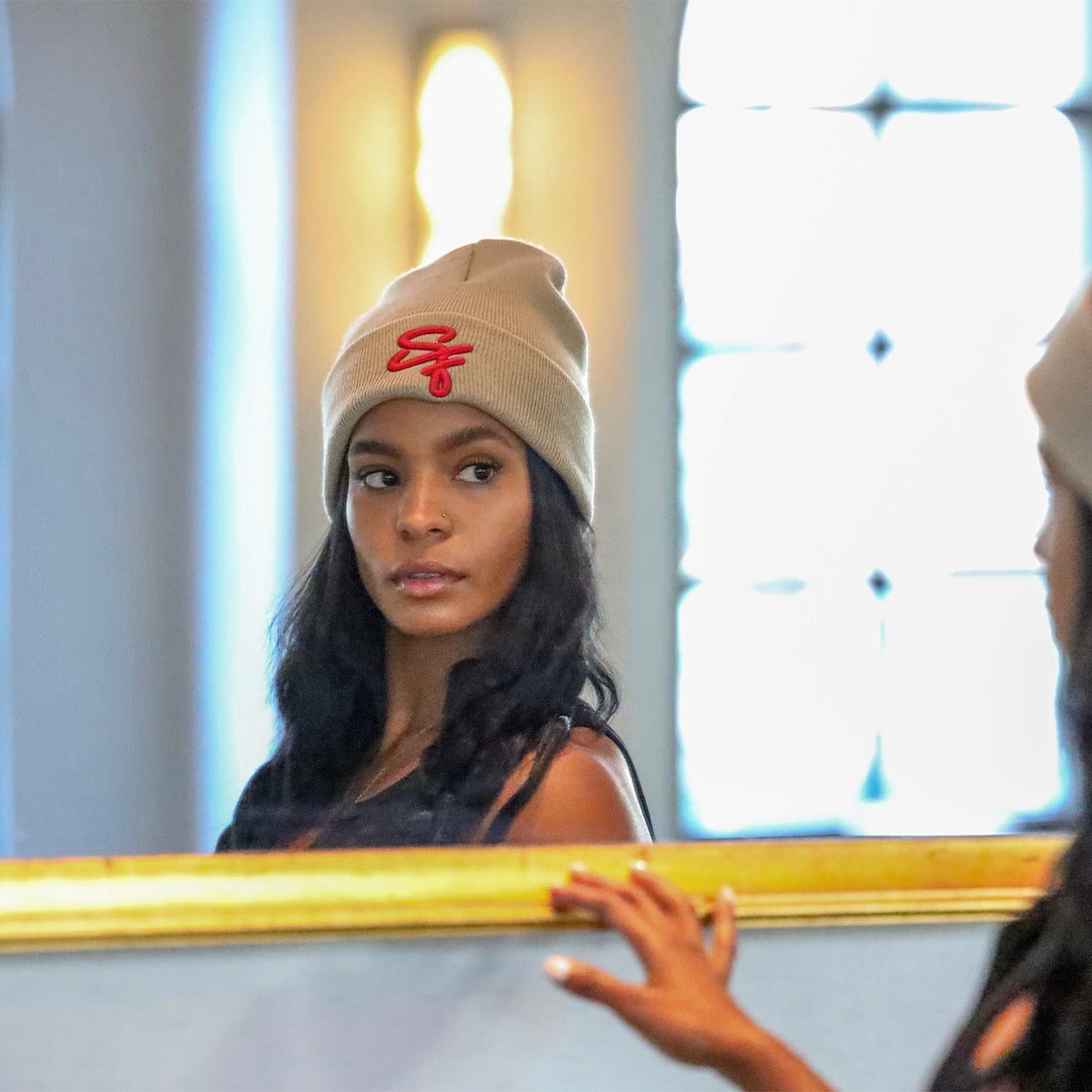 - THE CANDLESTICK BEANIE -